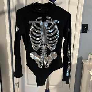 Skeleton bodysuit